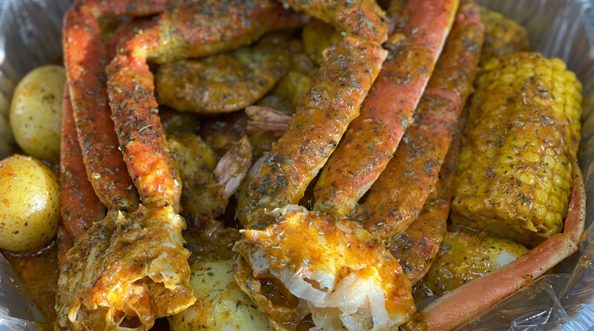 A seafood boil on Lincoln Boulevard